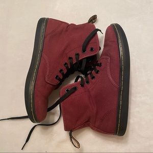 Dr.Marten Burgundy boots Size USL 7, UK 5, EU 38
